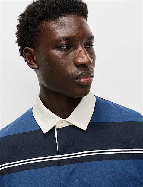 Buy Pure Cotton Striped Rugby Shirt at Marks & Spencer