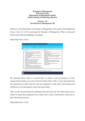 POM Module 1 PART 8 - Rahul Menon - Globalisation Globalization means ...