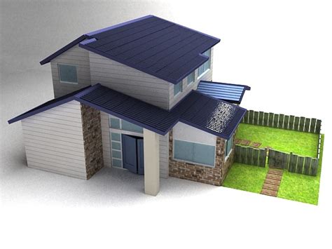 3D house architectural - TurboSquid 1244689
