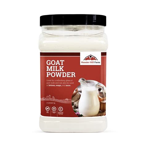 Buy Goat Milk Powder by Hoosier Hill Farm, 2 Pound (Pack of 1) | Gluten ...