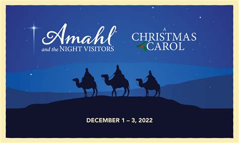 Amahl and the Night Visitors & A Christmas Carol | The Grand Theatre ...