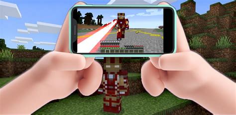 Image result for Minecraft Iron Man Mod for Android