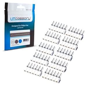 Litcessory 6-Pin to Cut-End Connector for Philips Hue/WiZ Lightstrip ...