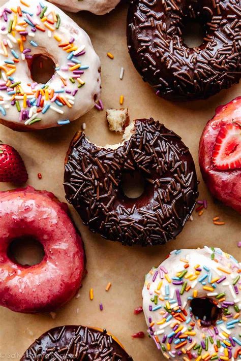 Easy Donut Frostings (Strawberry, Vanilla, & Chocolate) - Sally's Baking