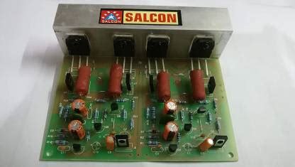 Salcon Electronics HiFi Mosfet Power Stereo Audio Amplifier Kit Board ...