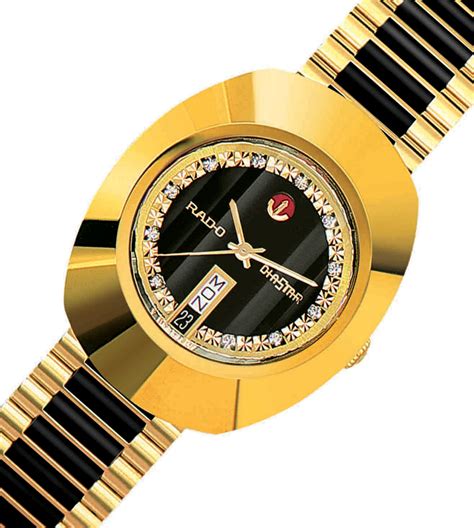 Rado Diastar Original Black Dial Men's Watch 35mm