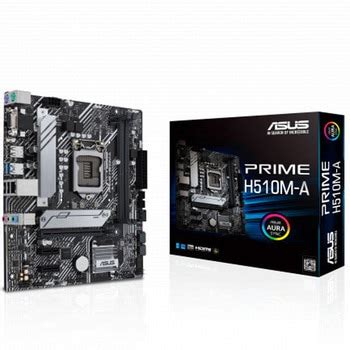 PRIME H510M-A ASUS Intel H510チップセット搭載 microATXマザーボード 1台 ASUS(エイスース) 【通販 ...