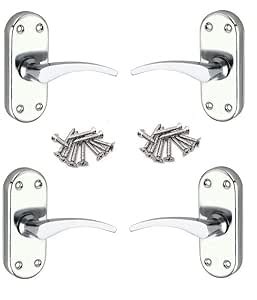 Onjecx Steel Premium Range Bathroom Door Handle Mortise Door Handle ...