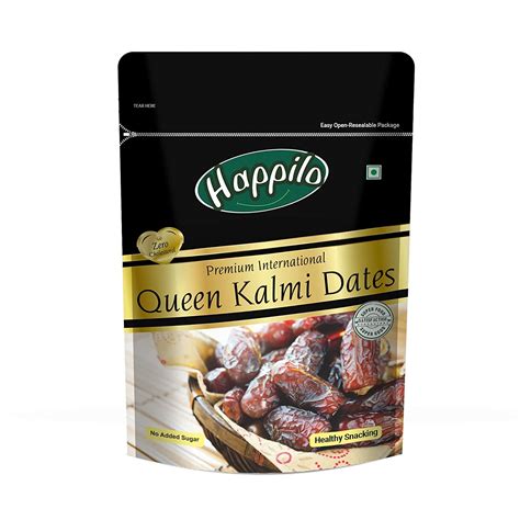 Happilo Premium International Queen Kalmi Dates 200 g (Pack of 2 ...