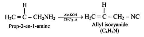 An organic compound ' X ' having molecular formula C 3 H 7 N can ...