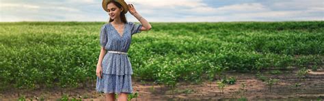 Download wallpaper field, summer, the sky, girl, nature, pose, photo ...