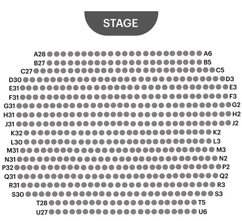 The Riverside Theater Seating Chart