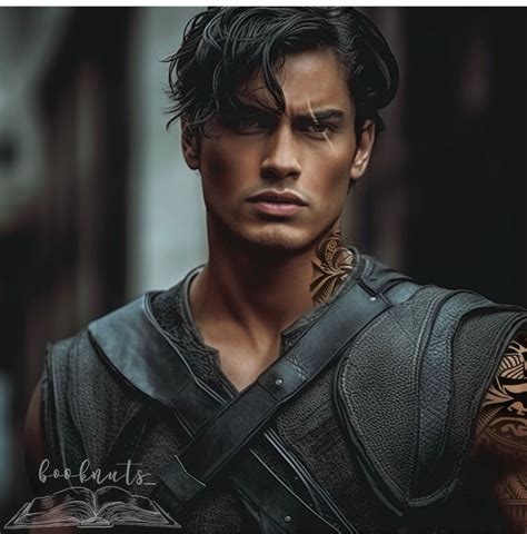 a man with tattoos on his arm and chest standing in front of a building ...