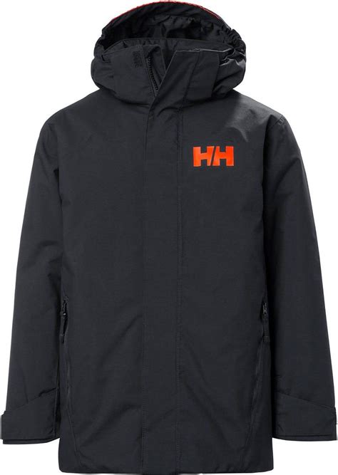 Helly Hansen Junior Level Ski Jacket - Black (41728-991) • Pris