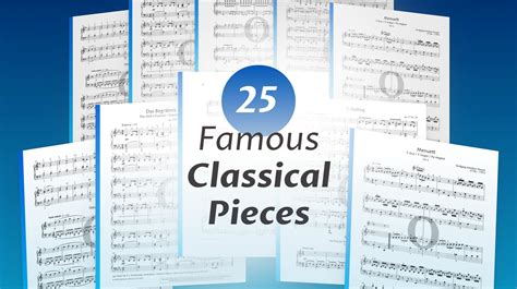 25 famous classical piano pieces - from easy to challenging - OKTAV