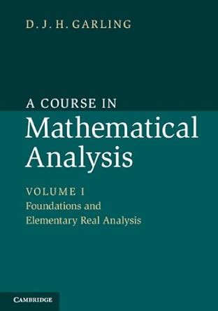 Buy A Course in Mathematical Analysis 3 Volume Set Book Online at Low ...