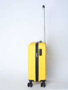 SPIN Small Cabin Suitcase (55 cm) 4 Wheels Expandable Check-in Suitcase ...