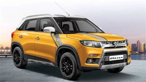 Maruti Suzuki Vitara Brezza SUV gets a Sports Limited Edition package ...