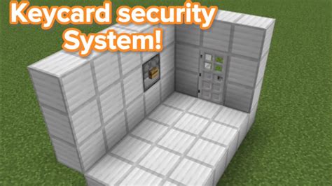 Image result for Key Card Tutorial Minecraft