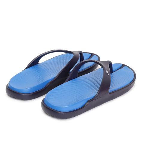 Buy Speedo Dual Colour Thong Blue Flame-True Navy-White Footwear Online ...