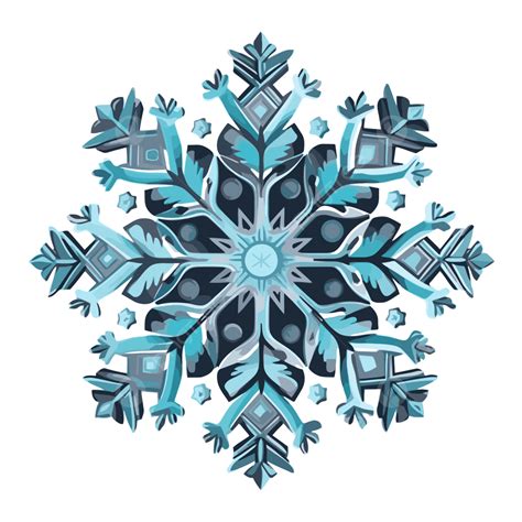 Free Vector Snowflake Clipart