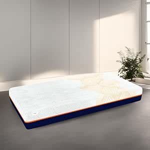 SLEEPSPA 3-Zone Responsive Cooling Crystal Tech. 6 Inch Single Memory ...