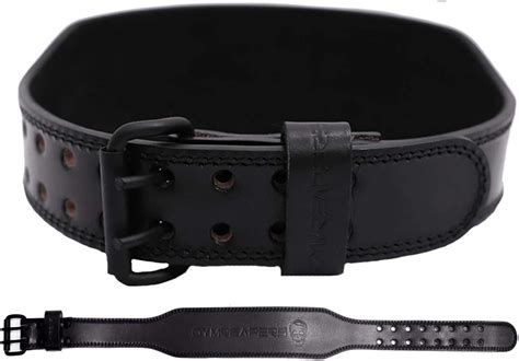 Buy Gymreapers Weight Lifting Belt - 7MM Heavy Duty Pro Leather Belt ...