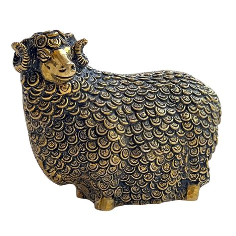The Brass Ram | Sheep Sculpture | Ikka Dukka – Ikka Dukka Studio ...