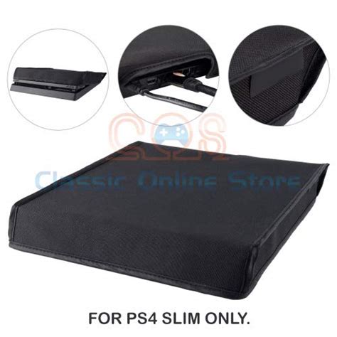 Buy TCOS TECH PS4 Slim Dust Proof Cover Case Mesh Jack Stopper Pack Kit ...