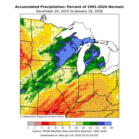 Central Indiana Drought Information