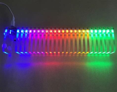 Douk audio Crystal Cube LED Music Audio Spectrum Level Display India | Ubuy