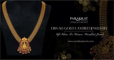 Diwali Gold Layered Jewellery Gift for Women - Parakkat Jewels