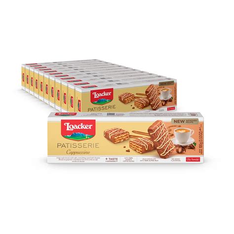 Loacker Patisserie Cappuccino - Premium Bite Size India | Ubuy