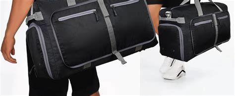 FATMUG Foldable Duffel Luggage Bag for Travel, Packing and Storage ...