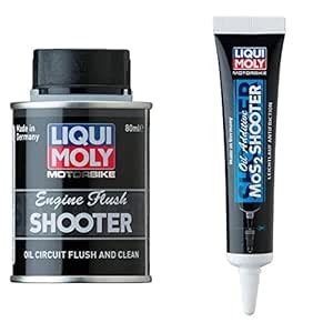 Liquimoly Flush shooter (80 ml) + Mos2 shooter (20 ml) COMBO : Amazon ...