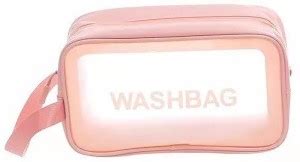 Queue Cosmetic Bag Pouch Pink - Price in India | Flipkart.com