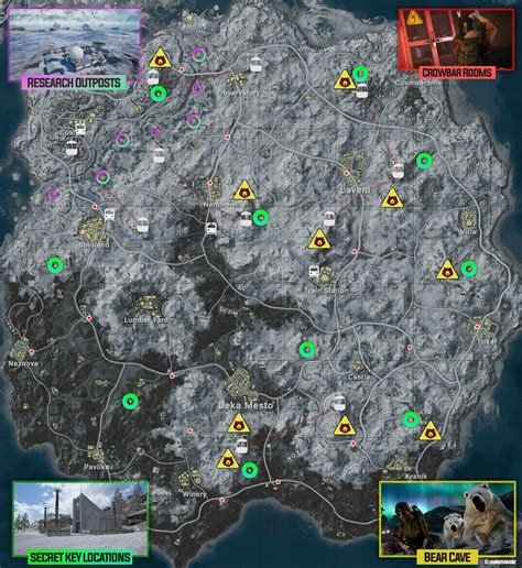 Vikendi (2023) Map with Secret Rooms and Bear Caves — nullachtfuffzehn gaming