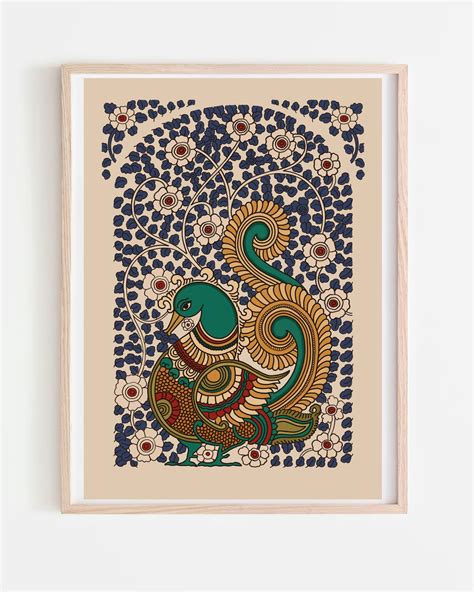 Buy Kalamkari Art Print, Printable Art, Tree of Life Art, Printable ...