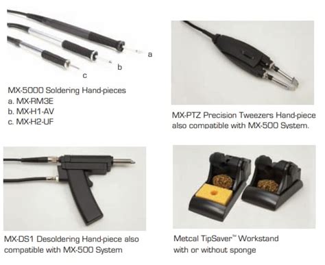 MX-5000 Series Rework / Solder Systems - Metcal | Mouser