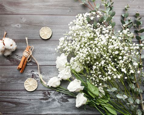 The Allure and Charm of Roses with Little White Flowers
