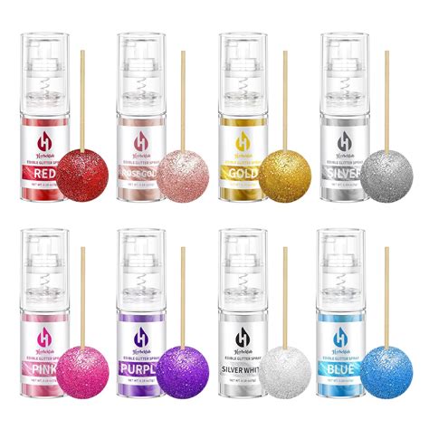 Herbeklab Edible Glitter Spray - Edible Glitter for Cakes Food India | Ubuy