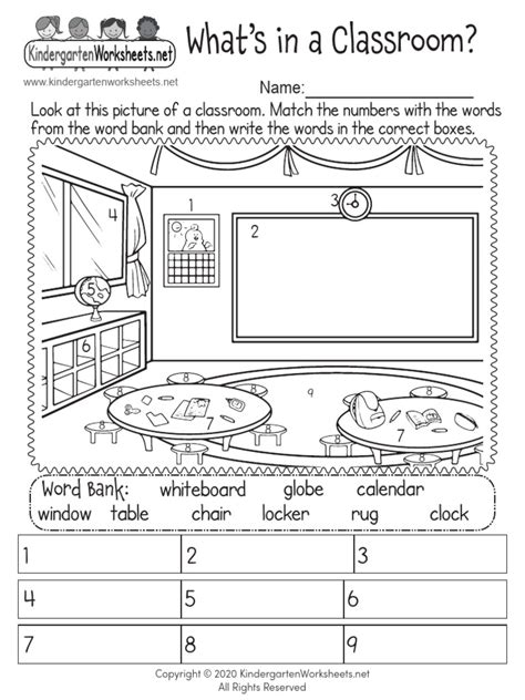 Classroom Worksheet 的图像结果