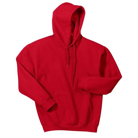 Gildan 18500 Heavy Blend Hooded Sweatshirt - Red | FullSource.com