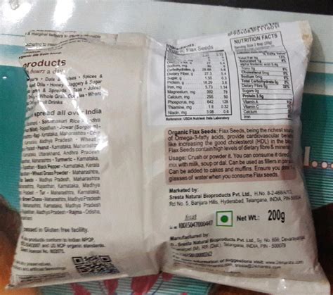 24 Mantra Organic Flax Seeds/Alsi/Avise Ginjalu - 200gms | Pack of 1 ...