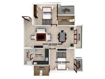 Shodhan Rainbow in HMT Layout, Bangalore: Price, Brochure, Floor Plan ...