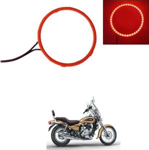 PRTEK 70mm COB Led Angel Eyes Headlight Halo Ring Warning Lamp 213 ...