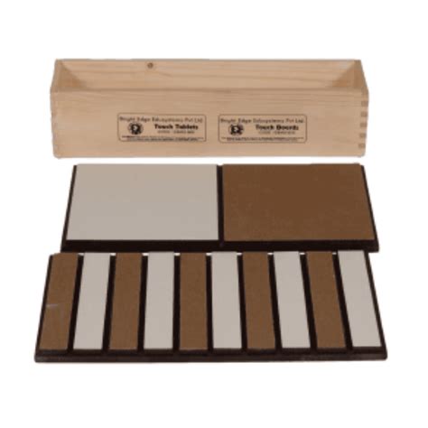 Montessori Touch Boards for Tactile sense with Training Video. – Brilla ...