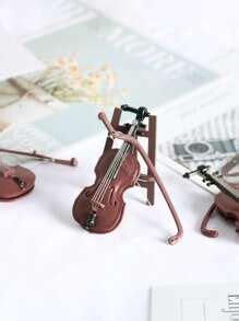 1set Violin Design Decoration Craft Birthday | SHEIN USA