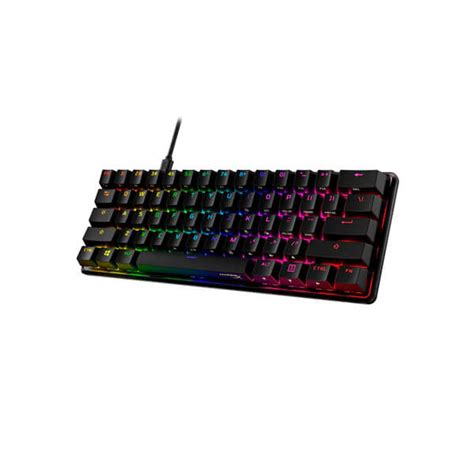 HyperX Alloy Origins 60 (Red) Mechanical Gaming Keyboard – Black
