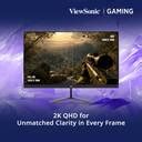 ViewSonic 68.58 cm (27 inch) Quad HD LED Backlit IPS Panel with HDR10 ...